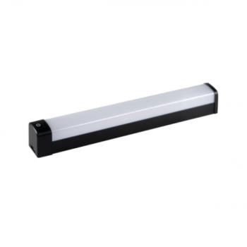 LED lámpatest , tükörvilágítás , 20 Watt , 80 cm , természetes fehér , fekete , IP44 , AKVO , Kanlux kép