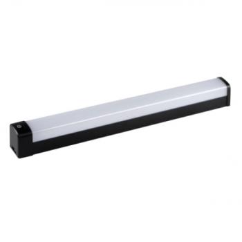LED lámpatest , tükörvilágítás , 23 Watt , 100 cm , természetes fehér , fekete , IP44 , AKVO , Kanlux kép