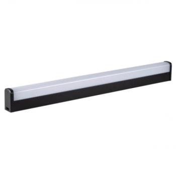 LED lámpatest , tükörvilágítás , fali-mennyezeti , 23 Watt , 1000 cm , természetes fehér , fekete , IP44 , AKVO , Kanlux kép