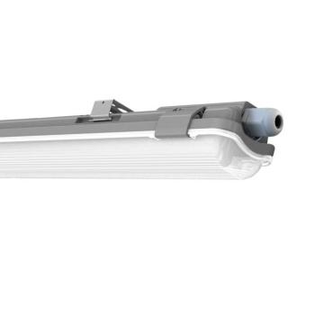 LED lámpatest vízálló armatúra LED fénycsővel, 18w, 6400K, hideg fehér, 1700lm, 120°, CRI>80, IP65, 1276mm, V-TAC, 6460 kép