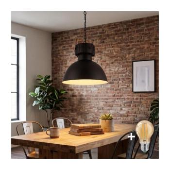 LED láncos csillár BJORN 1xE27/60W/230V fekete 8711247955115 kép