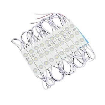LED lencse modul 3 2835, 0,72W, 3000K, meleg fehér, dimmelhető, 80 lm, IP65, Optonica, 4513 kép