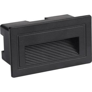 LED lépcsőlámpa négyzet alakú fekete 3w IP65, 4200K, természetes fehér, 180 lm, Optonica, 7548 kép