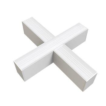 LED lineáris alakú csatlakozók, vékony, összekapcsolható, 20W, 4000K, természetes fehér, 2000 lm, fehér, Optonica, 5040 kép