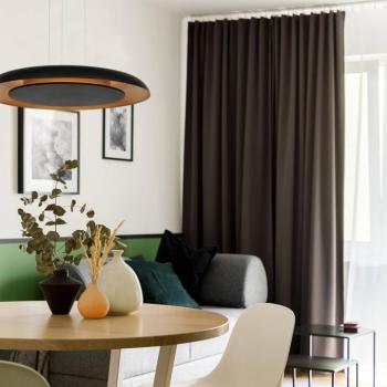 LED lógó világítás Golden Veil, fekete/arany, dimmelhető, fém kép