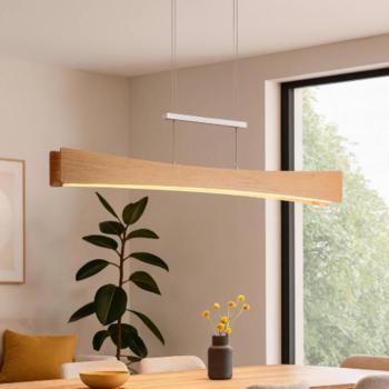LED lógó világítás Peru, tölgy/nikkel, hossza 116 cm kép