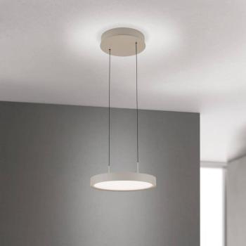 LED lógó világítás Teide, khaki, 1 izzó, fém, 2700 K kép