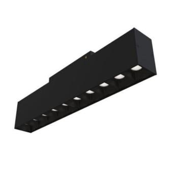 LED mágneses reflektor m35 20w 10 fejű fekete - szabályozható fényerő, 4000K, természetes fehér, dimmelhető, 1600 lm, Optonica, 5280 kép
