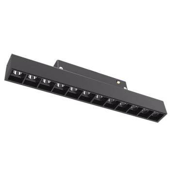 LED mágneses sínlámpa m20 12 fejjel, 12W, 3000K, meleg fehér, 960 lm, Optonica, 5314 kép