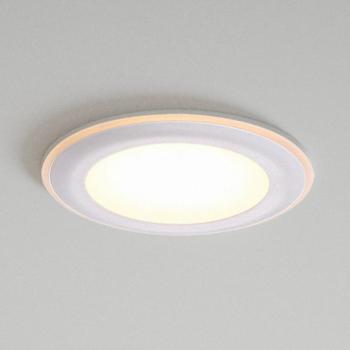 LED menny. beép. lámpa Elkton, Ø 8 cm kép