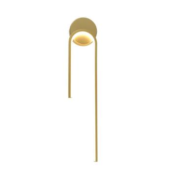 LED mennyezeti/fallámpa 10w szatén arany, 3000K, meleg fehér, 800 lm, Optonica, 19062 kép
