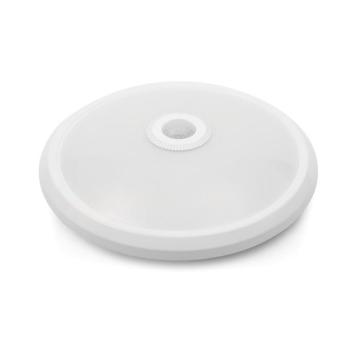 LED mennyezeti lámpa 120° pir érzékelővel, 18W, 2700K, meleg fehér, 1260 lm, fehér, Optonica, 2806 kép
