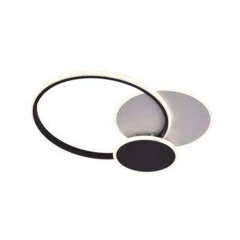 LED mennyezeti lámpa 78w fehér/fekete CCT + távirányító, dimmelhető, 5850 lm, Optonica, 12829 kép