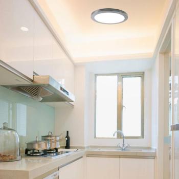 LED mennyezeti lámpa bónusz mágn. gyűrűvel, Ø33cm kép
