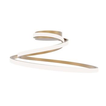 LED mennyezeti lámpa COASTER, arany színű, hossza 50 cm, fém, CCT kép
