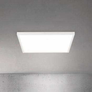 LED mennyezeti lámpa Disc, fehér, hossza 60 cm, CCT, fém kép