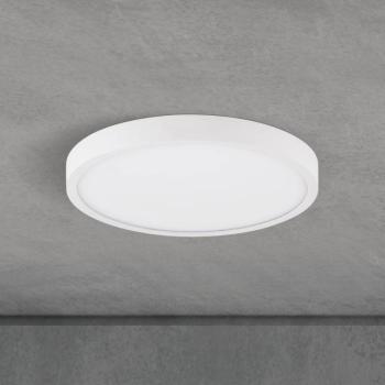 LED mennyezeti lámpa Disc, fehér, Ø 24 cm, CCT, fém/műanyag kép