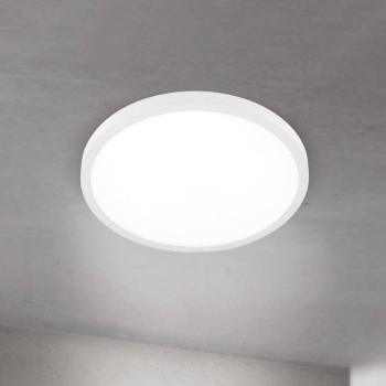 LED mennyezeti lámpa Disc, fehér, Ø 40 cm, CCT, fém/műanyag kép