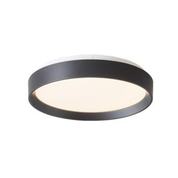LED mennyezeti lámpa EMILIA R35 Ø380xH65 35W 3xCCT (3000K/4000K/6500K) 3325lm matt fekete 2027890 VITO kép