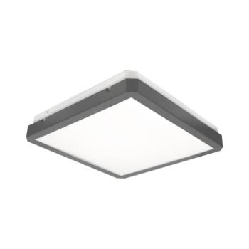 LED mennyezeti lámpa érzékelővel RAVA LED/38W/230V 4000K 41x41 cm antracit SKU013168 kép