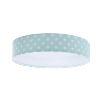 LED mennyezeti lámpa GALAXY KIDS LED/24W/230V zöld-fehér csillagokkal kép