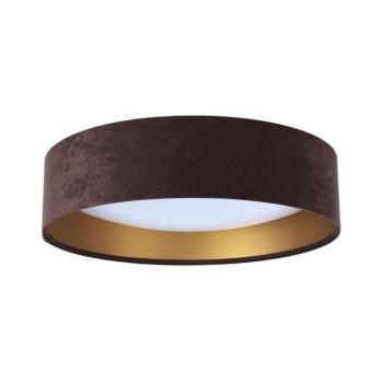 LED mennyezeti lámpa GALAXY LED/24W/230V barna/arany kép