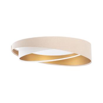 LED mennyezeti lámpa GALAXY MODERN LED/24W/230V átm. 55 cm bézs/fehér/arany D-090-060-018 kép