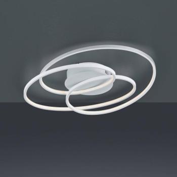 LED mennyezeti lámpa Gale, 60 cm, fehér matt kép