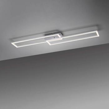 Iven LED mennyezeti világítás, acél, dimmelhető fényerő, 101,6x19,8 cm kép