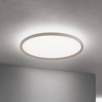 LED mennyezeti lámpa Kant, Ø 60 cm khaki, CCT fém/műanyag kép