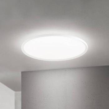 LED mennyezeti lámpa Kant, Ø 80 cm, fehér, CCT, fém/műanyag kép