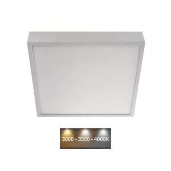LED felületi lámpatest NEXXO, négyzet, fehér, 28,5W, CCT, 2700, 220–240V, CRI> 80, IP40/IP20, EMOS, ZM6153 kép