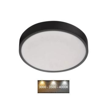 LED felületi lámpatest NEXXO, kerek, fekete, 28,5W, CCT, 2700, 220–240V, CRI> 80, IP40/IP20, EMOS, ZM5353 kép
