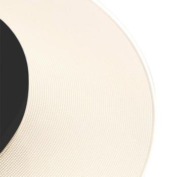 LED mennyezeti lámpa Lido, fekete, Ø 28cm kép