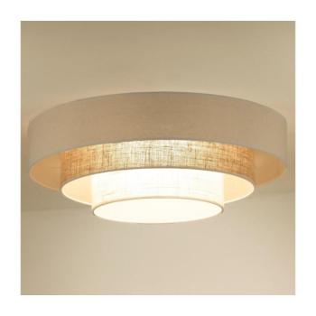 - LED Mennyezeti lámpa LUNETA LED/26W/230V átm. 60 cm 4000K krémes/barna 606134 kép