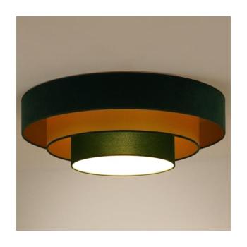 - LED Mennyezeti lámpa LUNETA LED/26W/230V átm. 60 cm 4000K zöld/arany 606301 kép