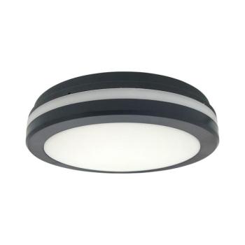 LED mennyezeti lámpa mozgásérzékelővel LED/20W/230V 3000/4000/6500K IP54 antracit 008 0001324 kép