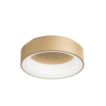 LED mennyezeti lámpa Noah, arany színű, Ø 45 cm, fém, CCT kép