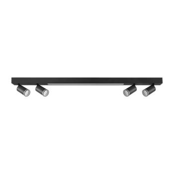 LED Mennyezeti lámpa PÁRIZS LED/24W/230V + 4xGU10/10W fekete 327406 kép
