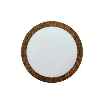 LED Mennyezeti lámpa RING LED/12W/230V 4200K átm. 16 cm barna 008 0001162 kép