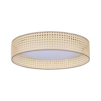 - LED Mennyezeti lámpa ROLLER LED/24W/230V átm. 45 cm rattan 600873 kép