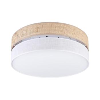 LED mennyezeti lámpa SIRJA BOHO LED/36W/230V átm. 45 cm bézs/fehér LM-2.295/LED36/BIAŁY kép