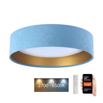 LED Mennyezeti lámpa SMART GALAXY LED/36W/230V Wi-Fi Tuya kék/arany + távirányító kép