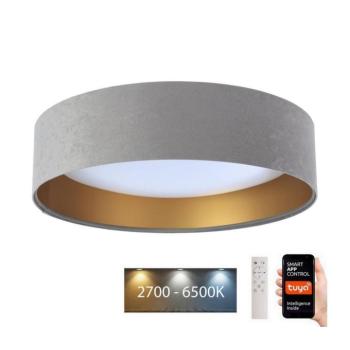 LED Mennyezeti lámpa SMART GALAXY LED/36W/230V Wi-Fi Tuya szürke/arany + távirányító kép