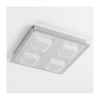 LED mennyezeti lámpatest 4xLED/5W/230V 3000K 28x28 cm matt króm 9A21943 kép
