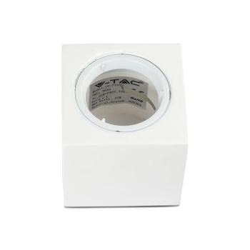 LED mennyezeti lámpatest, GU10, fehér, V-TAC, 3666 kép