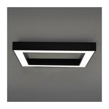 LED mennyezeti lámpatest LED/100W/230V 3000/4000/6500K 80x80 cm fekete CL7532 kép