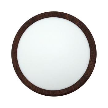 LED mennyezeti lámpatest LED/18W/230V 3000/4000/6500K átm. 23 cm barna 008 0001307 kép