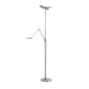 LED mennyezeti mosólámpa Sapporo, CCT, olvasókar, nikkel kép