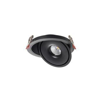 LED mennyezeti spotlámpa LED/20W/230V 3000/4000/6400K Ø16,5 cm fekete 10580 kép